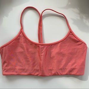 All Access Chorus Bra in Papaya Shine